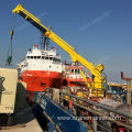 OUCO sells electro-hydraulic telescopic cranes with CCS certification for use on ships